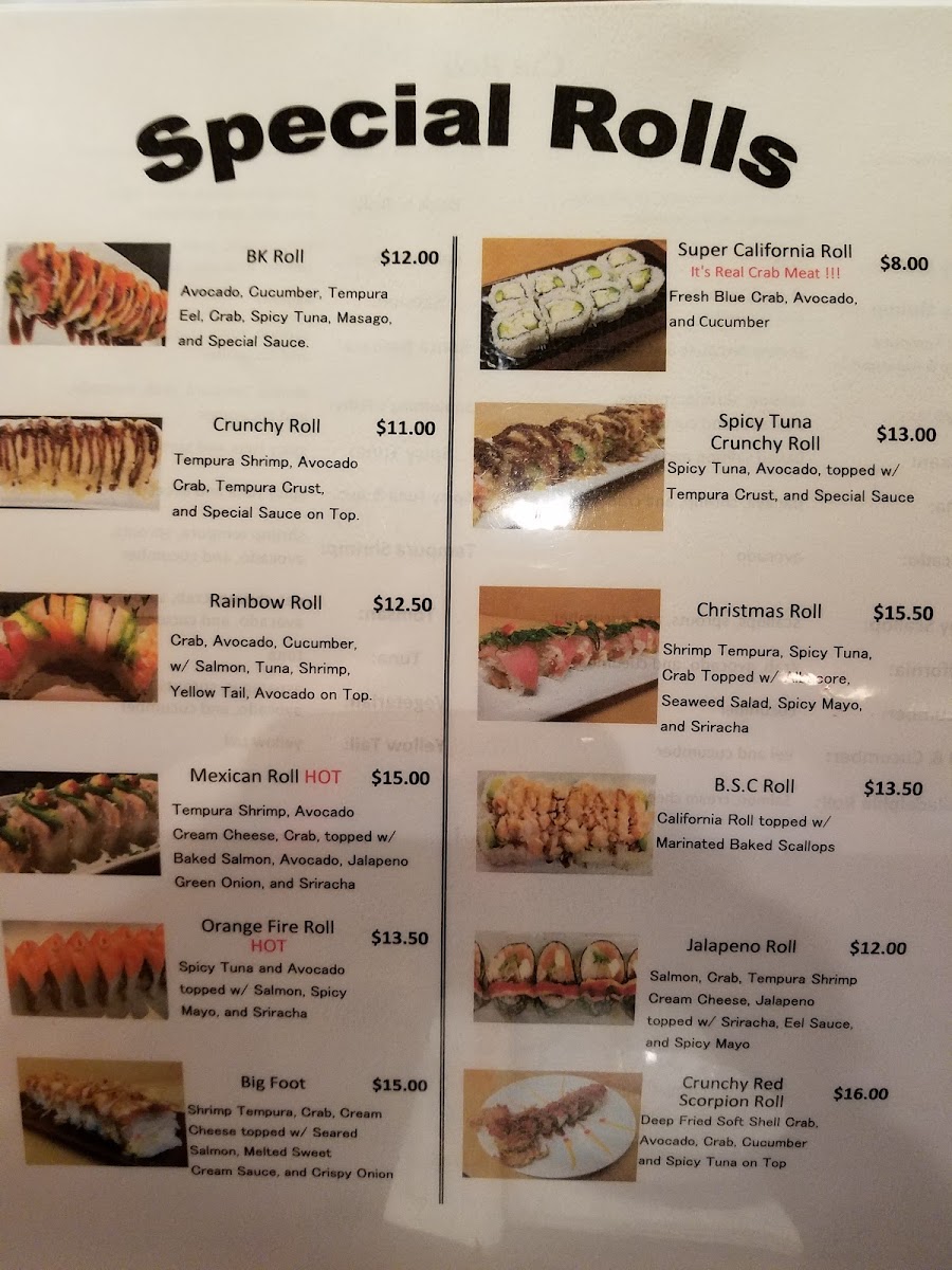 Hibachi Steak House And Sushi Bar By Something's Fishy Menu-10