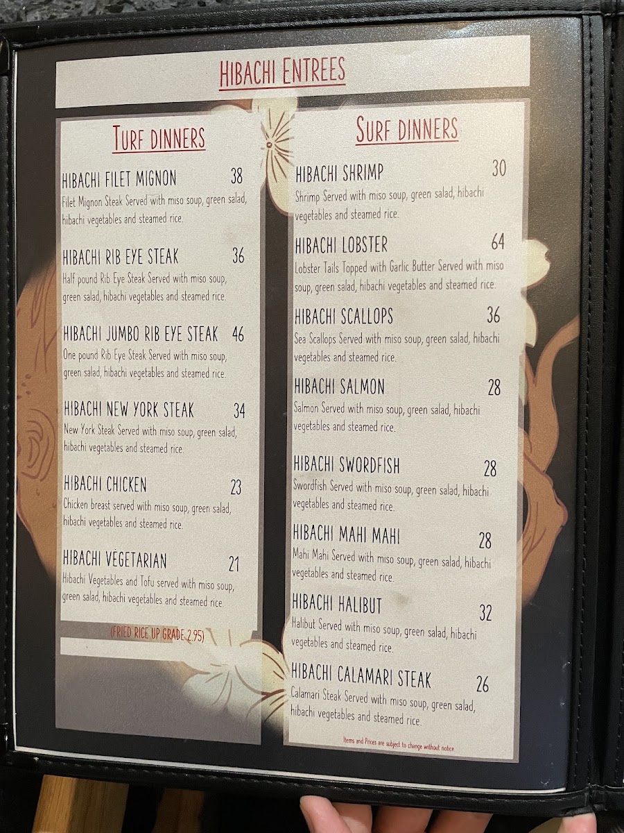 Hibachi Steak House And Sushi Bar By Something's Fishy Menu-6